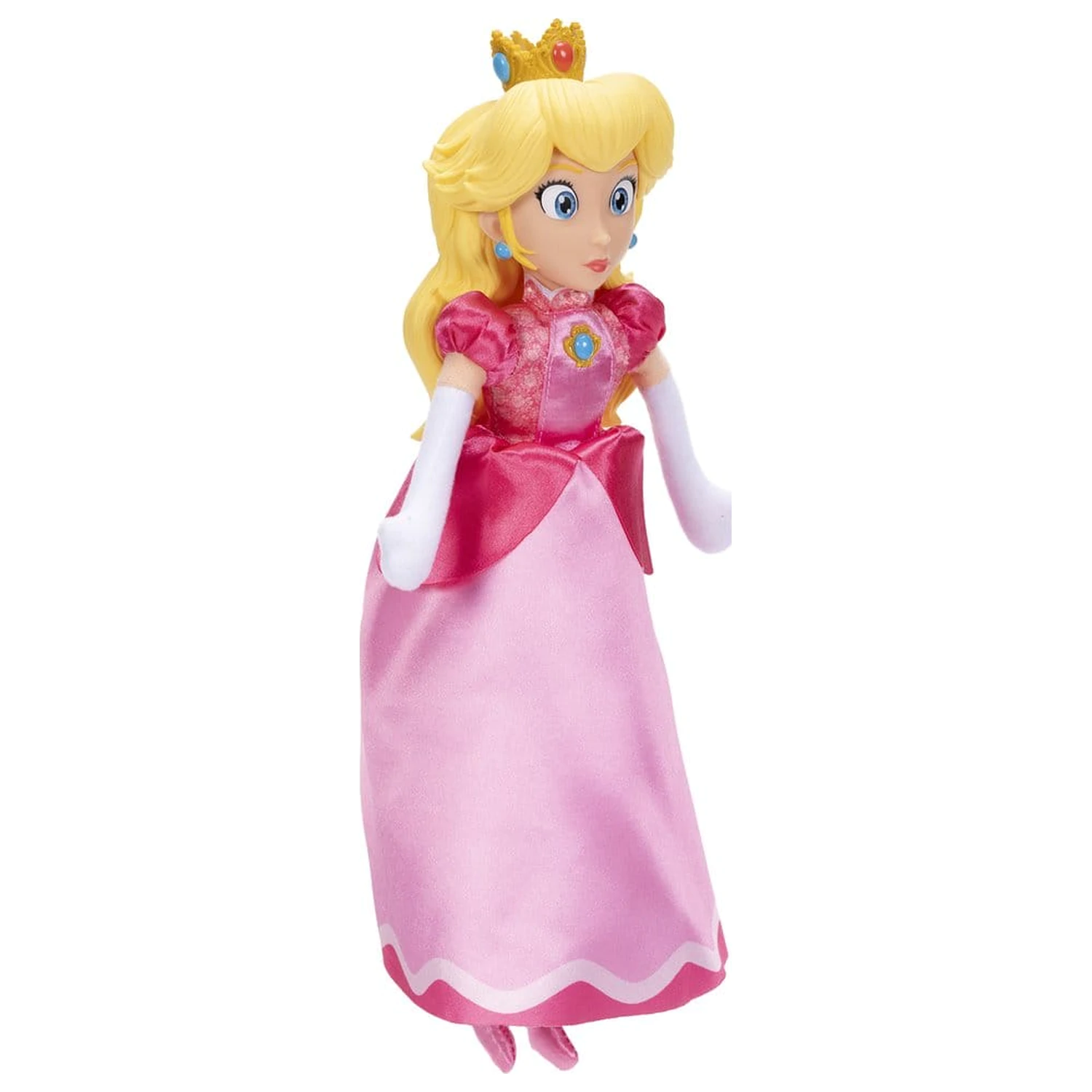 The Super Mario Galaxy Movie figurină de pluș Princess Peach 25 cm poza produsului