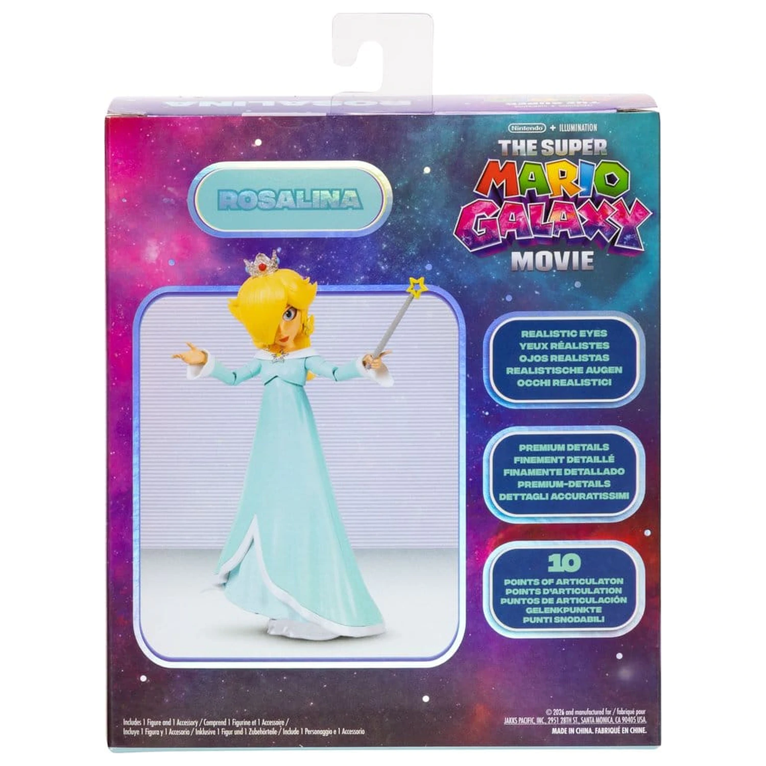 The Super Mario Galaxy Movie Figurina de acțiune Rosalina 13 cm poza produsului