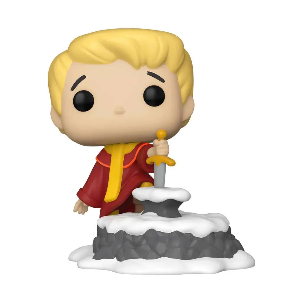 The Sword in the Stone POP! & Buddy figurină de vinil Arthur Pulling Excalibur Exclusive 9 cm poza produsului