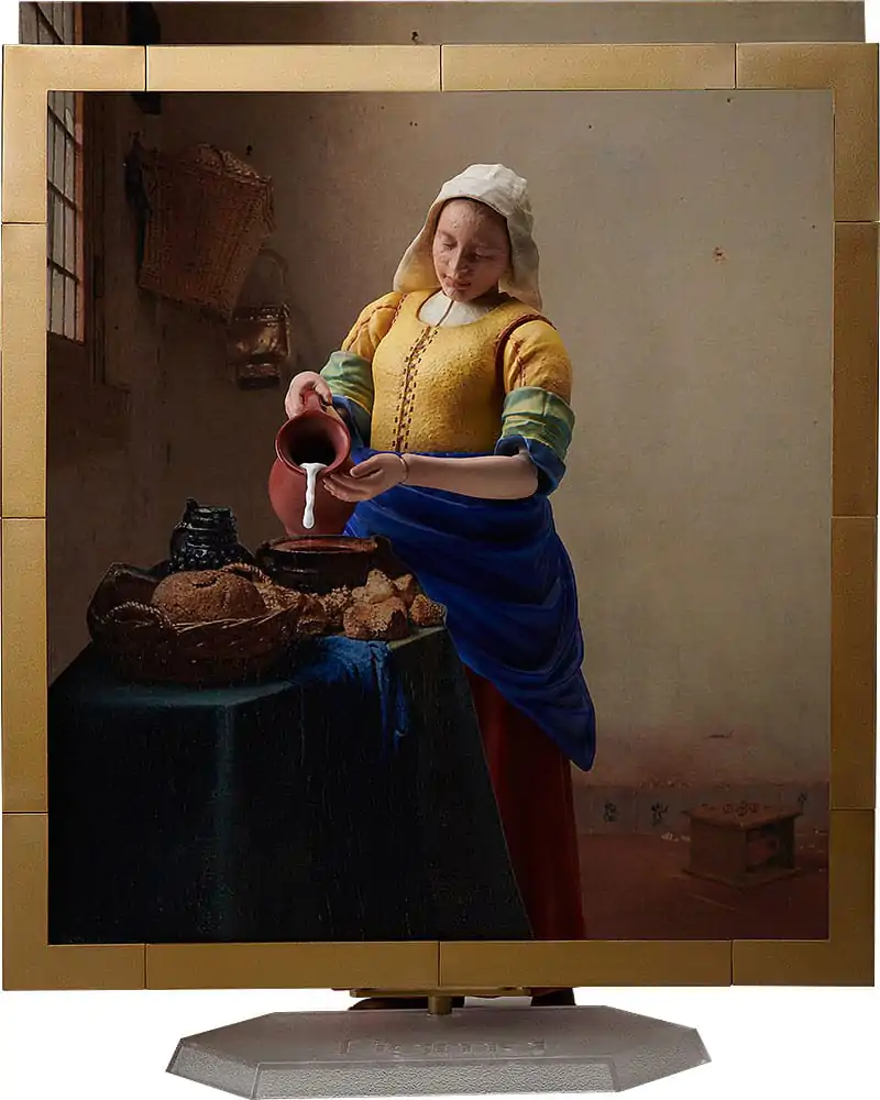 The Table Museum Figma Figurina de Acțiune Femeia cu lapte de Vermeer 14 cm poza produsului