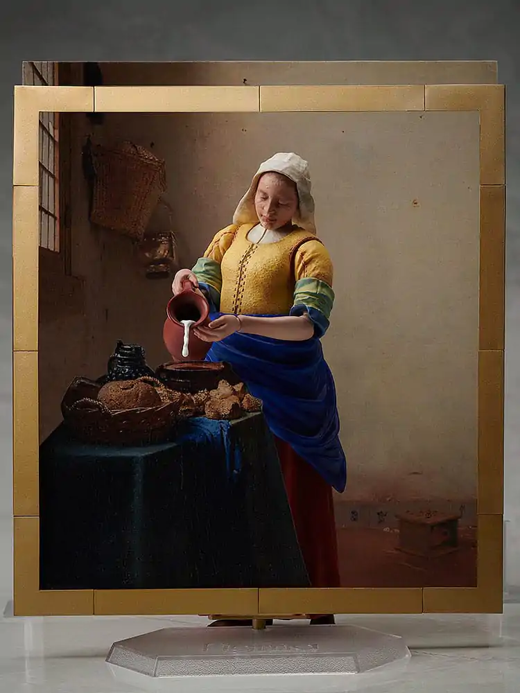 The Table Museum Figma Figurina de Acțiune Femeia cu lapte de Vermeer 14 cm poza produsului