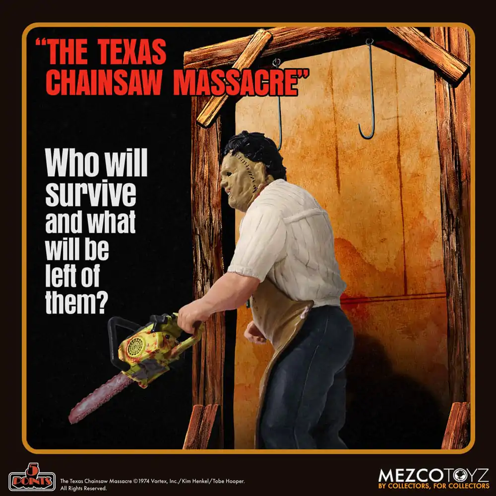 The Texas Chain Saw Massacre (1974) 5 Points Action Figure Leatherface 10 cm Figurina de acțiune poza produsului