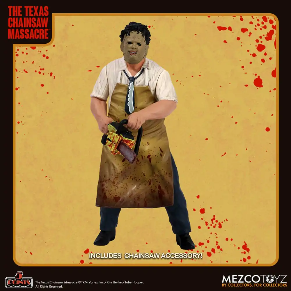 The Texas Chain Saw Massacre (1974) 5 Points Action Figure Leatherface 10 cm Figurina de acțiune poza produsului