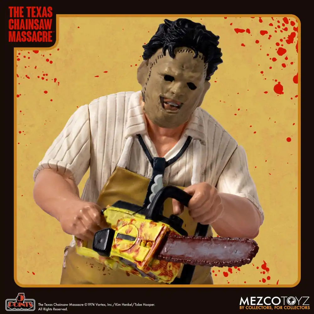 The Texas Chain Saw Massacre (1974) 5 Points Action Figure Leatherface 10 cm Figurina de acțiune poza produsului
