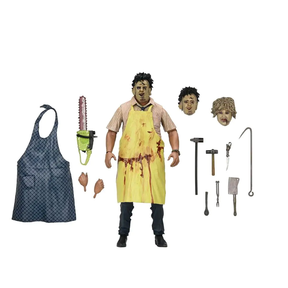 The Texas Chainsaw Massacre 50th Anniversary figurină Leatherface 18cm poza produsului