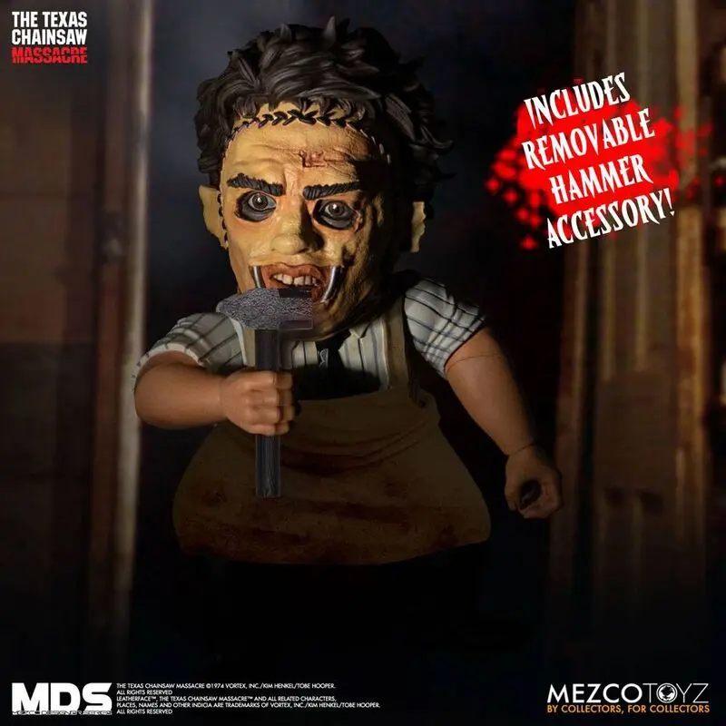 Texas Chainsaw Massacre MDS Figurina de acțiune Leatherface 15 cm poza produsului