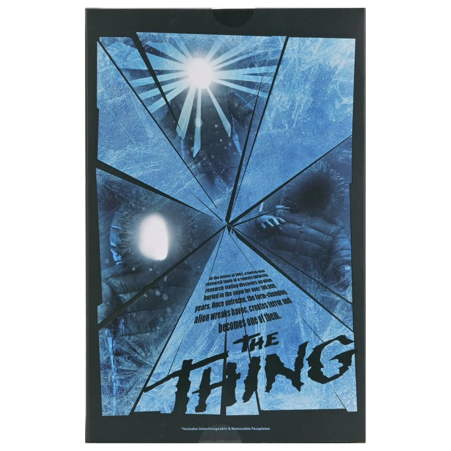 The Thing Clothed Action Figure The Thing Poster Series 18 cm poza produsului