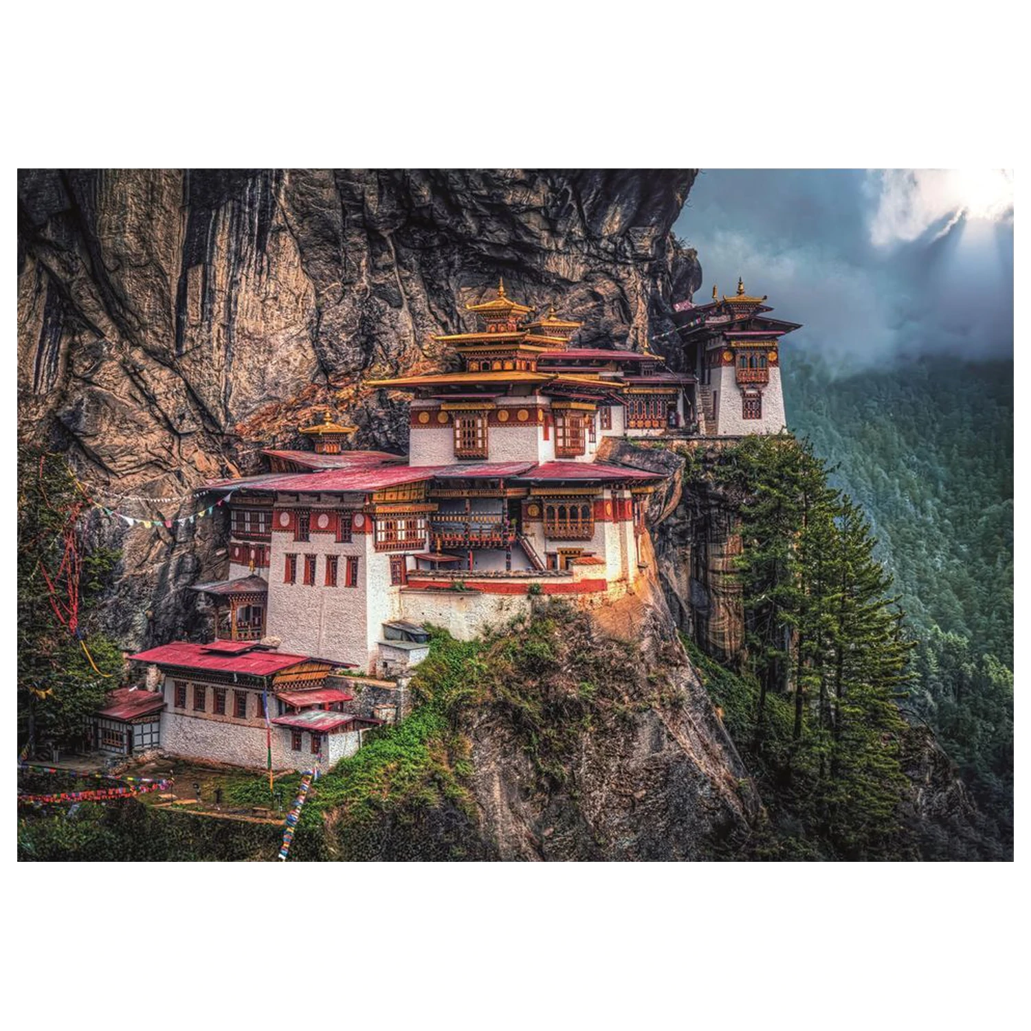The Tiger'S Nest puzzle 500 piese poza produsului
