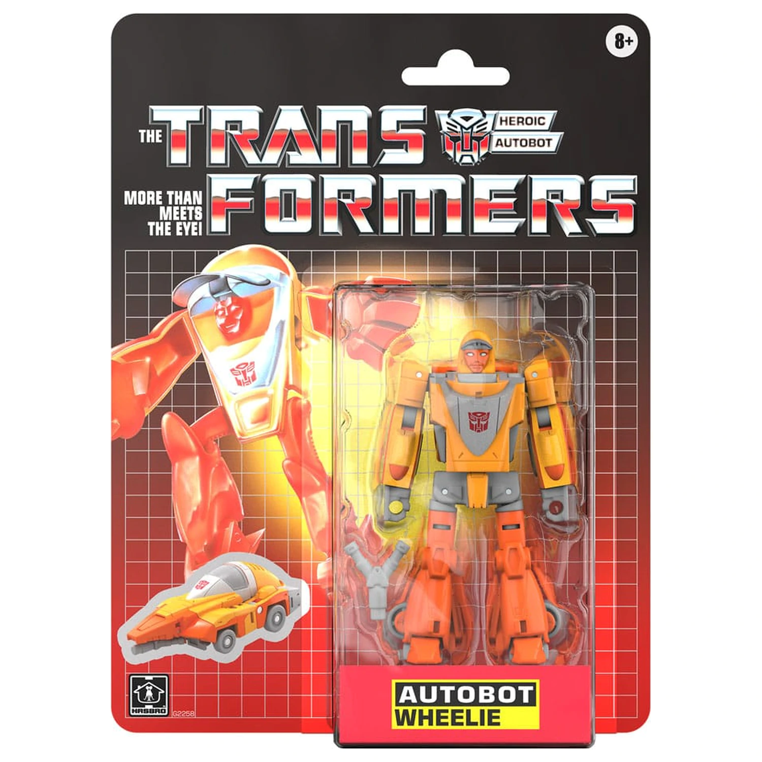 The Transformers Retro G1 figurina de acțiune Autobot Wheelie 11 cm poza produsului
