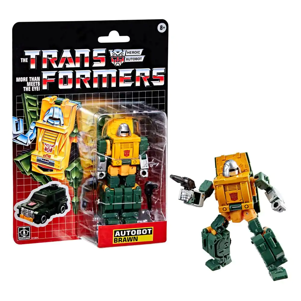 The Transformers Retro G1 Figura de acțiune Autobot Brawn 13 cm poza produsului