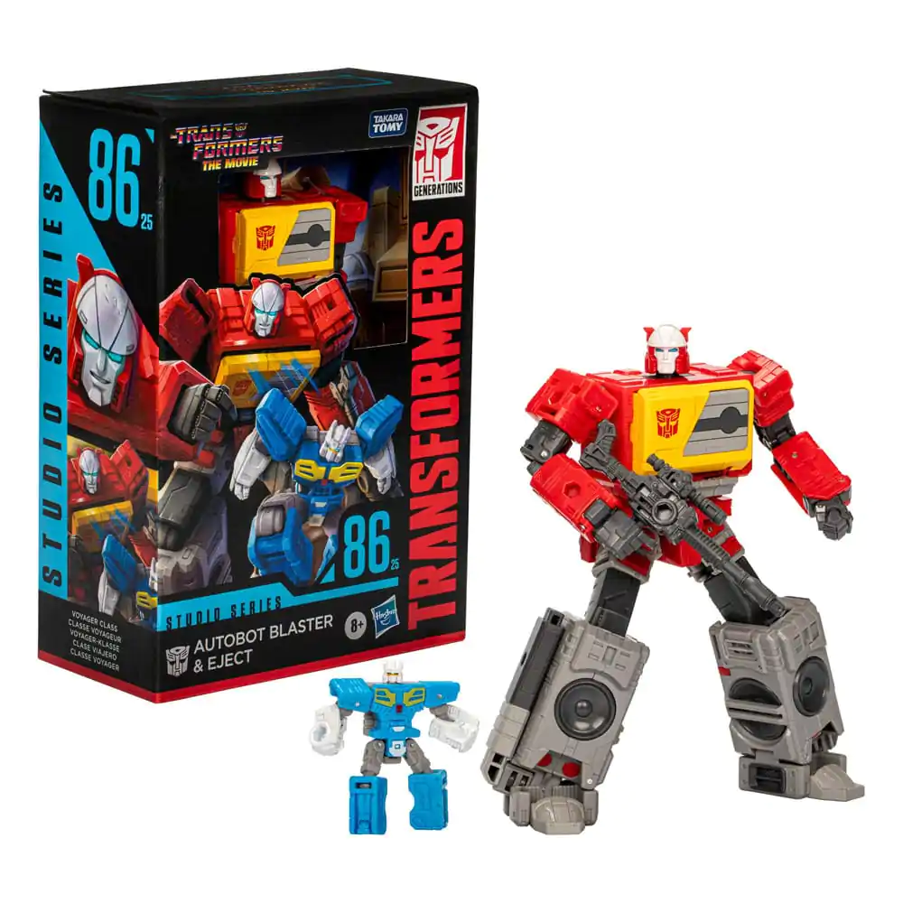 The Transformers: The Movie Generations Studio Series Voyager Class Figurina de actiune Autobot Blaster & Eject 16 cm poza produsului