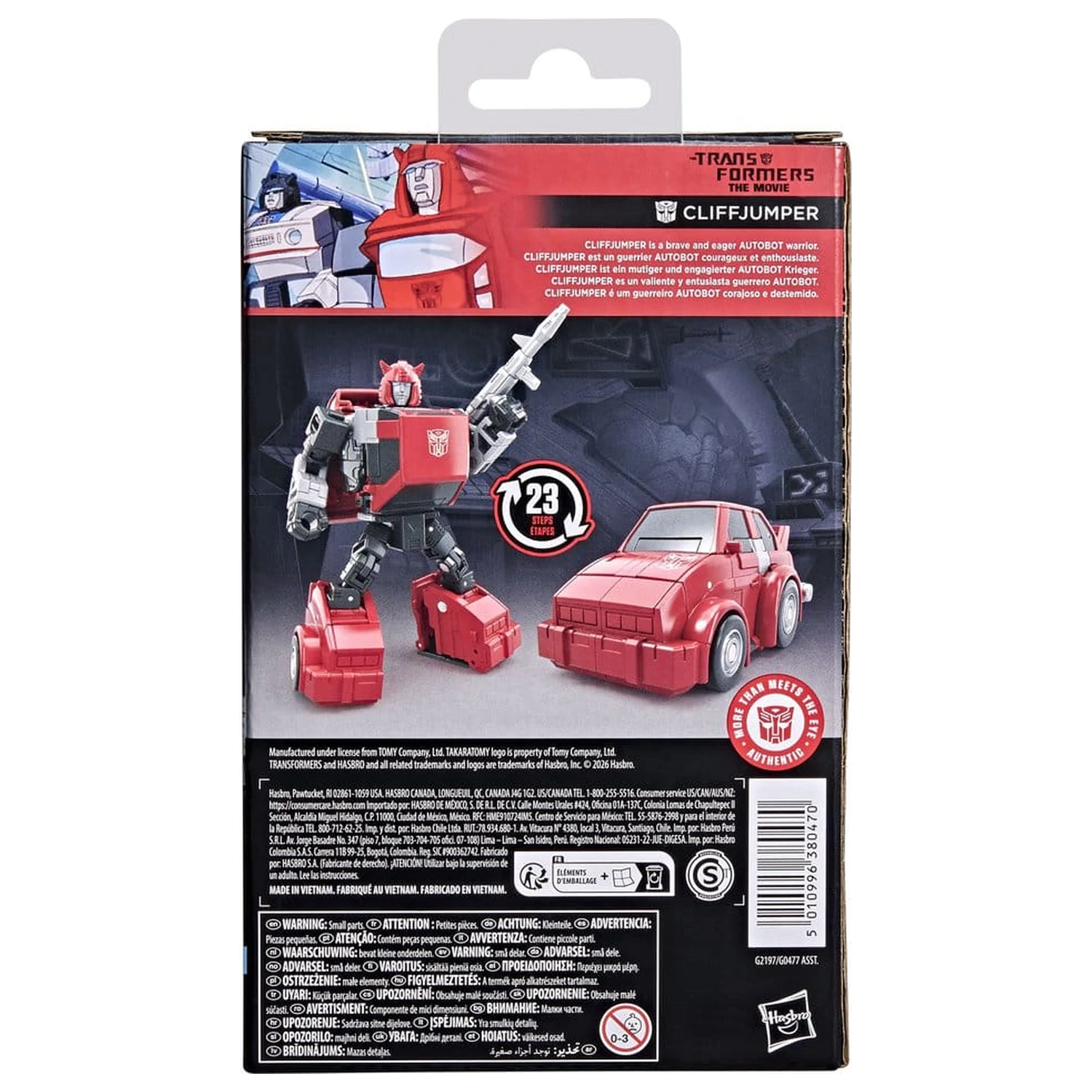 The Transformers: The Movie Studio Series Deluxe Class Figurina de actiune Cliffjumper 10 cm poza produsului