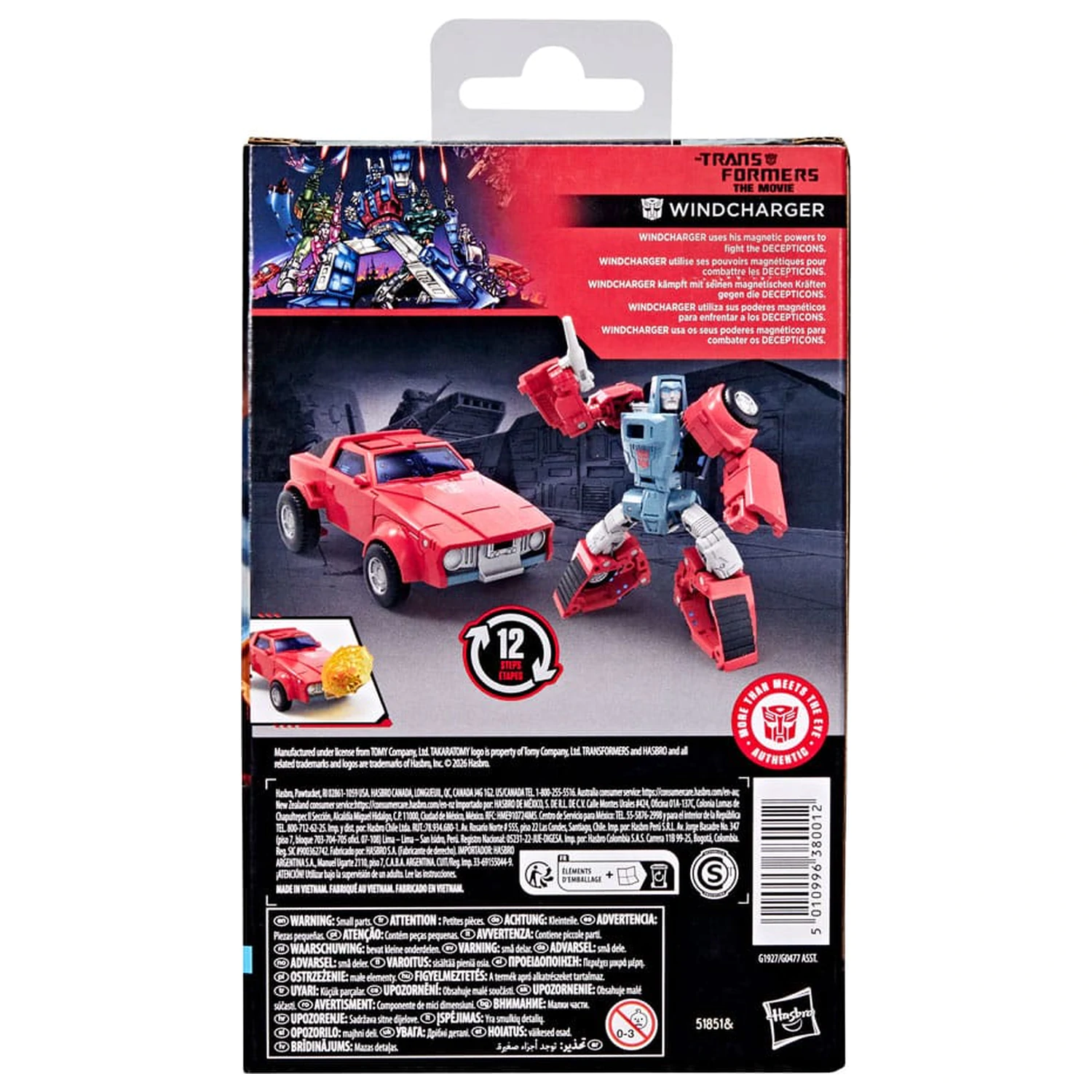 The Transformers: The Movie Studio Series Deluxe Class Figurina de acțiune Windcharger 11 cm poza produsului