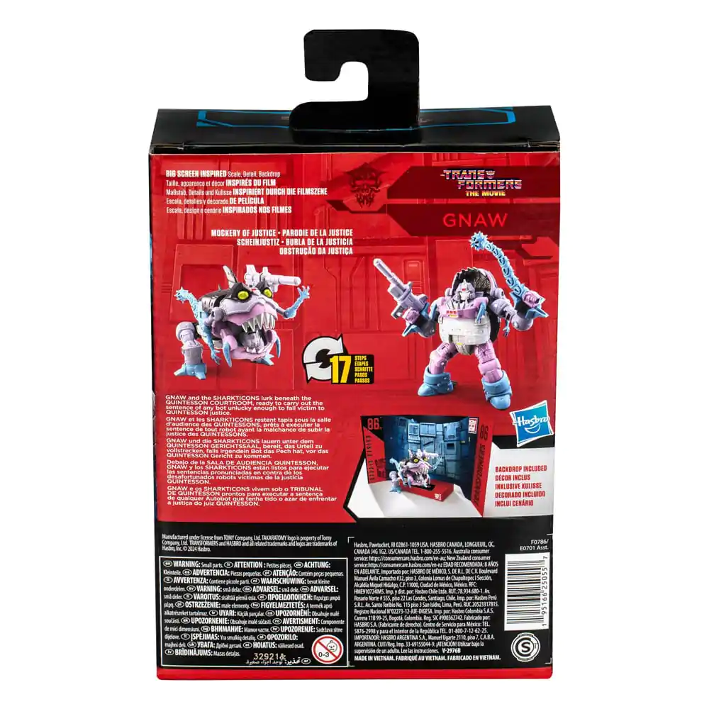 Figurină de acțiune Clasa Deluxe Seria Studio The Transformers: The Movie Gnaw 11 cm poza produsului