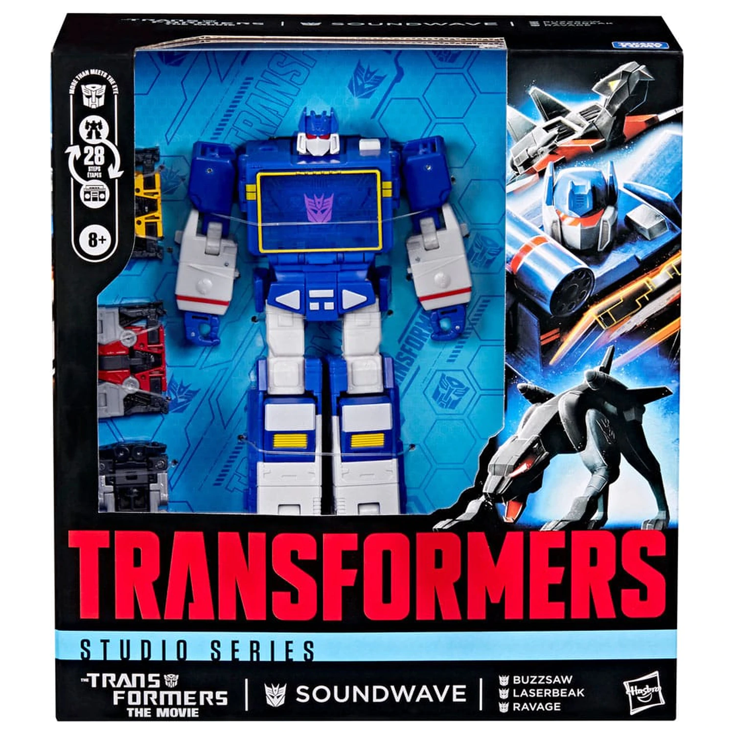 The Transformers: The Movie Studio Series Leader Class Figurina de actiune Soundwave 22 cm poza produsului