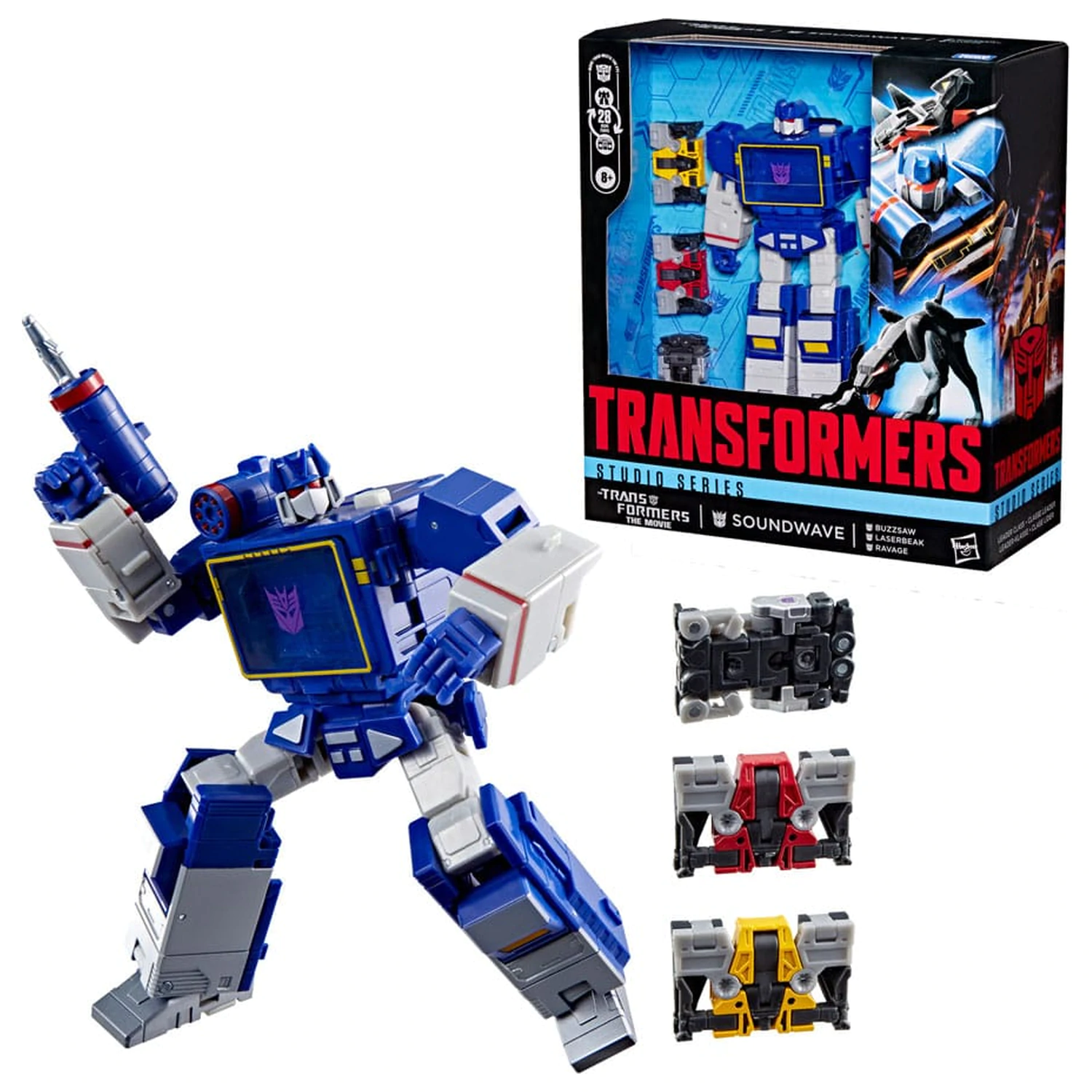 The Transformers: The Movie Studio Series Leader Class Figurina de actiune Soundwave 22 cm poza produsului