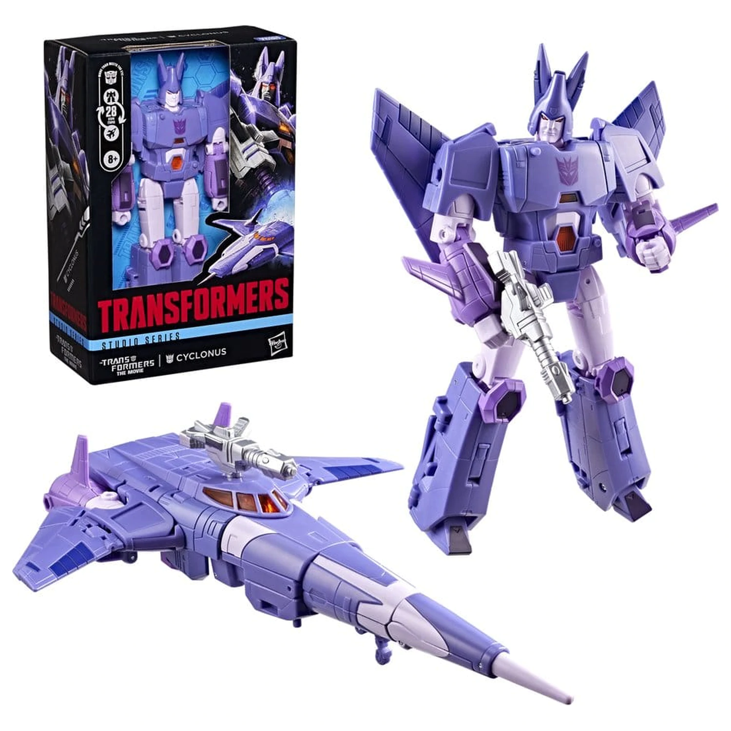 The Transformers: The Movie Studio Series Voyager Class figurina de actiune Cyclonus 20 cm poza produsului
