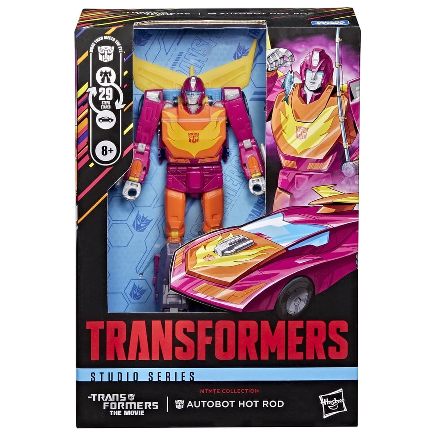 The Transformers: The Movie Studio Series Voyager Class figurina de actiune MTMTE Collection: Autobot Hot Rod 14 cm poza produsului