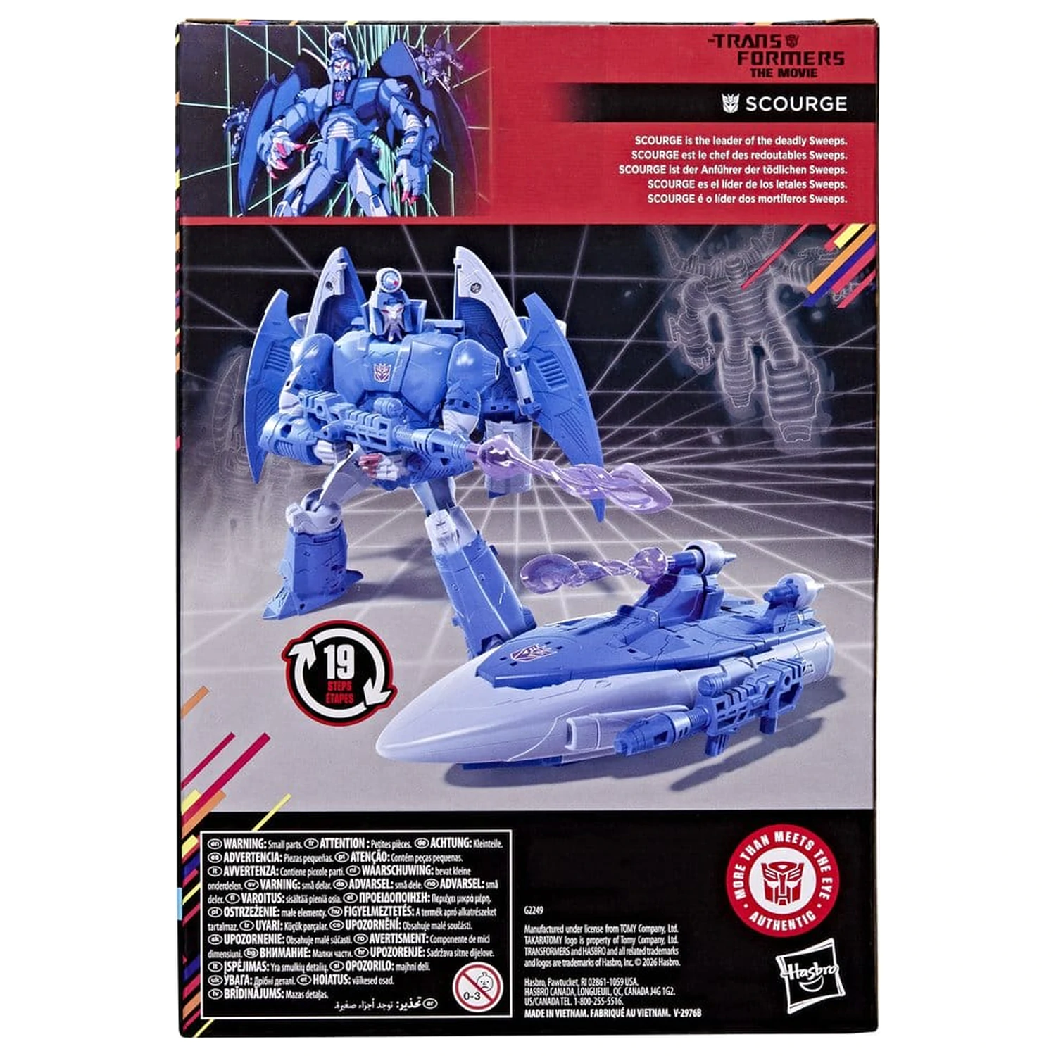 The Transformers: The Movie Studio Series Voyager Class figurina de acțiune MTMTE Collection: Scourge 17 cm poza produsului