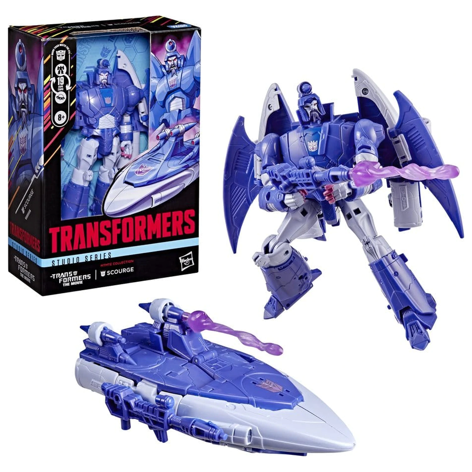 The Transformers: The Movie Studio Series Voyager Class figurina de acțiune MTMTE Collection: Scourge 17 cm poza produsului