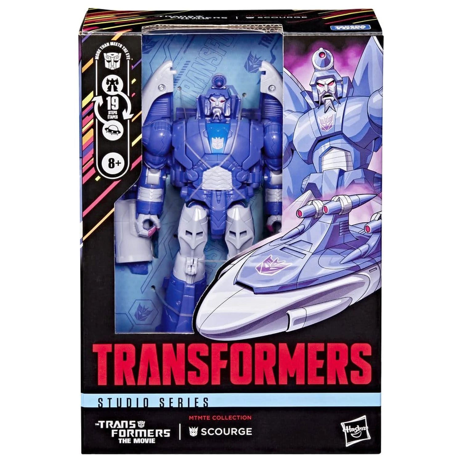 The Transformers: The Movie Studio Series Voyager Class figurina de acțiune MTMTE Collection: Scourge 17 cm poza produsului