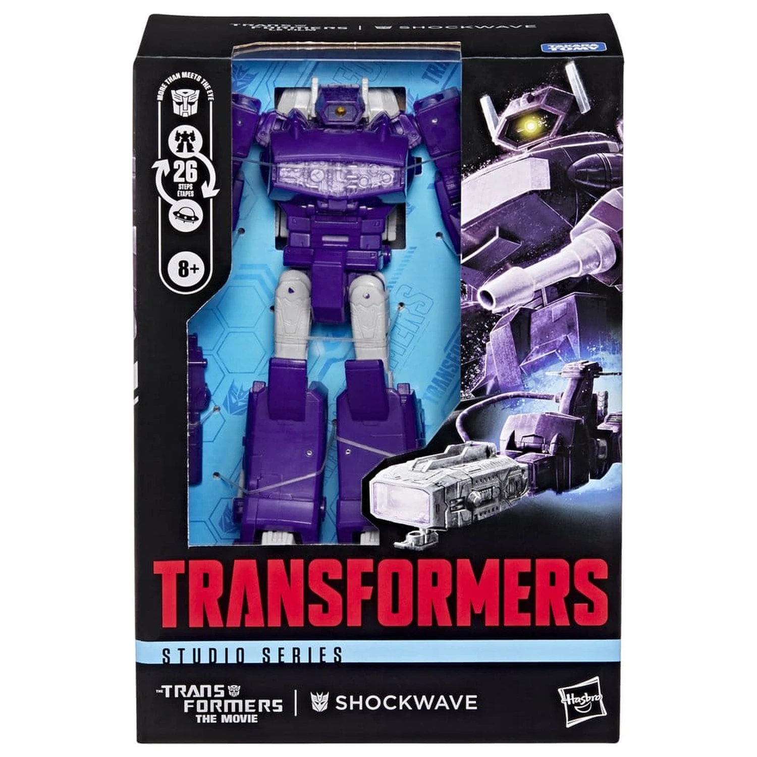 The Transformers: The Movie Studio Series Voyager Class figurina de actiune Shockwave 17 cm poza produsului