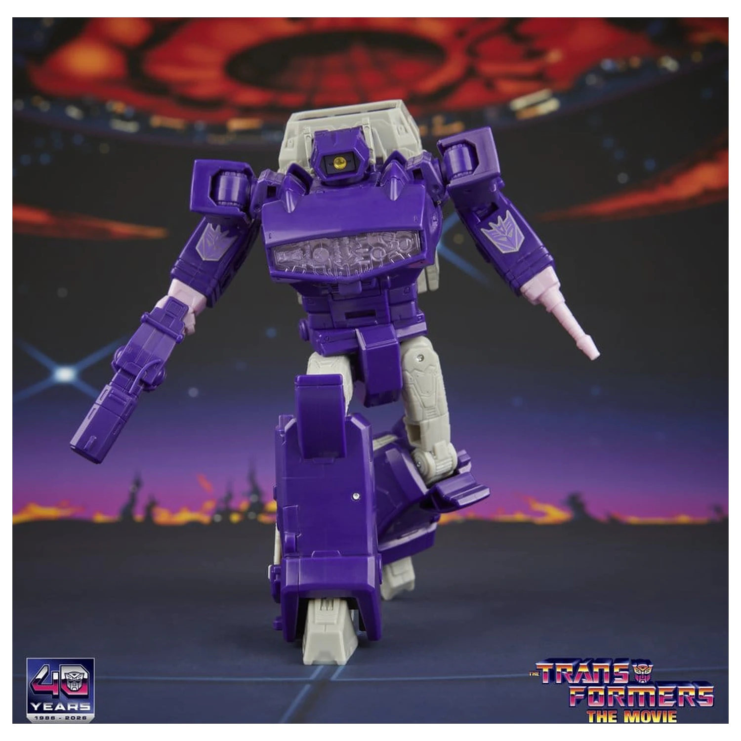 The Transformers: The Movie Studio Series Voyager Class figurina de actiune Shockwave 17 cm poza produsului