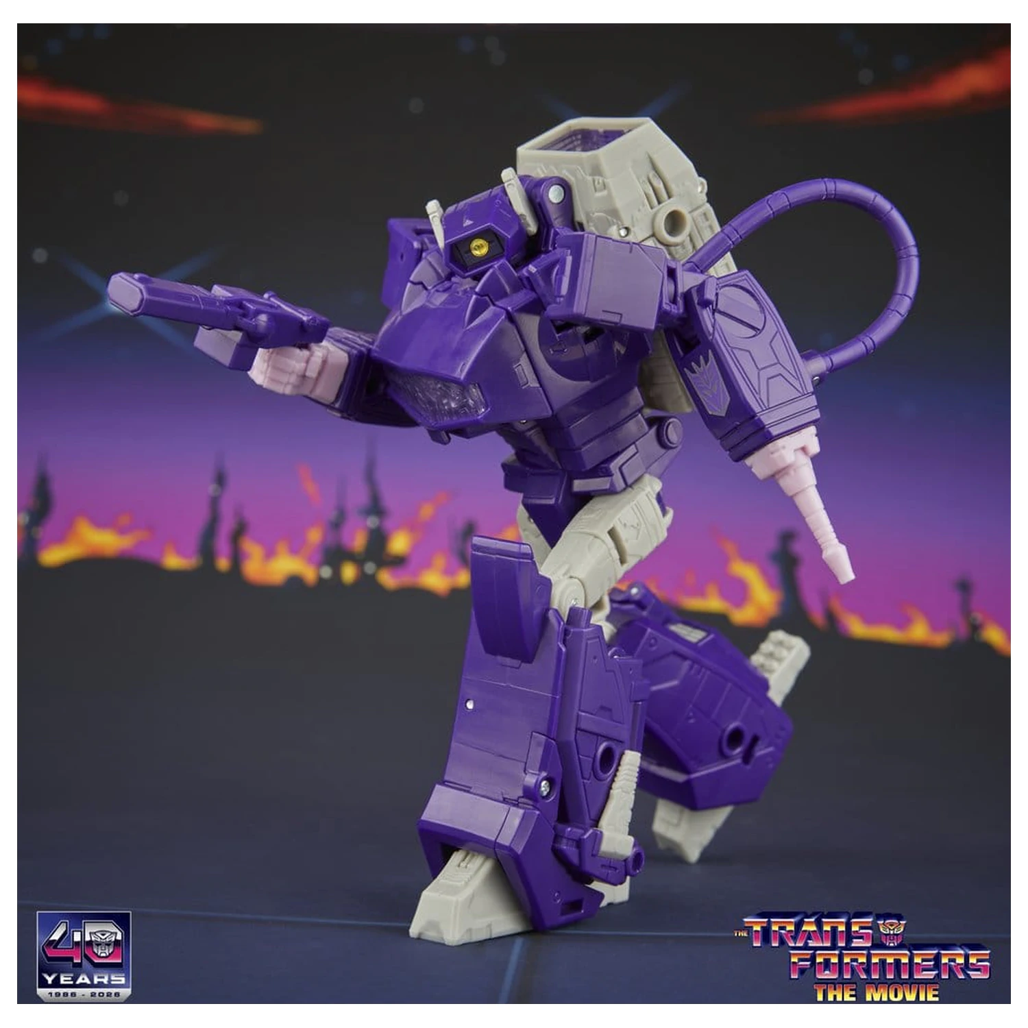 The Transformers: The Movie Studio Series Voyager Class figurina de actiune Shockwave 17 cm poza produsului