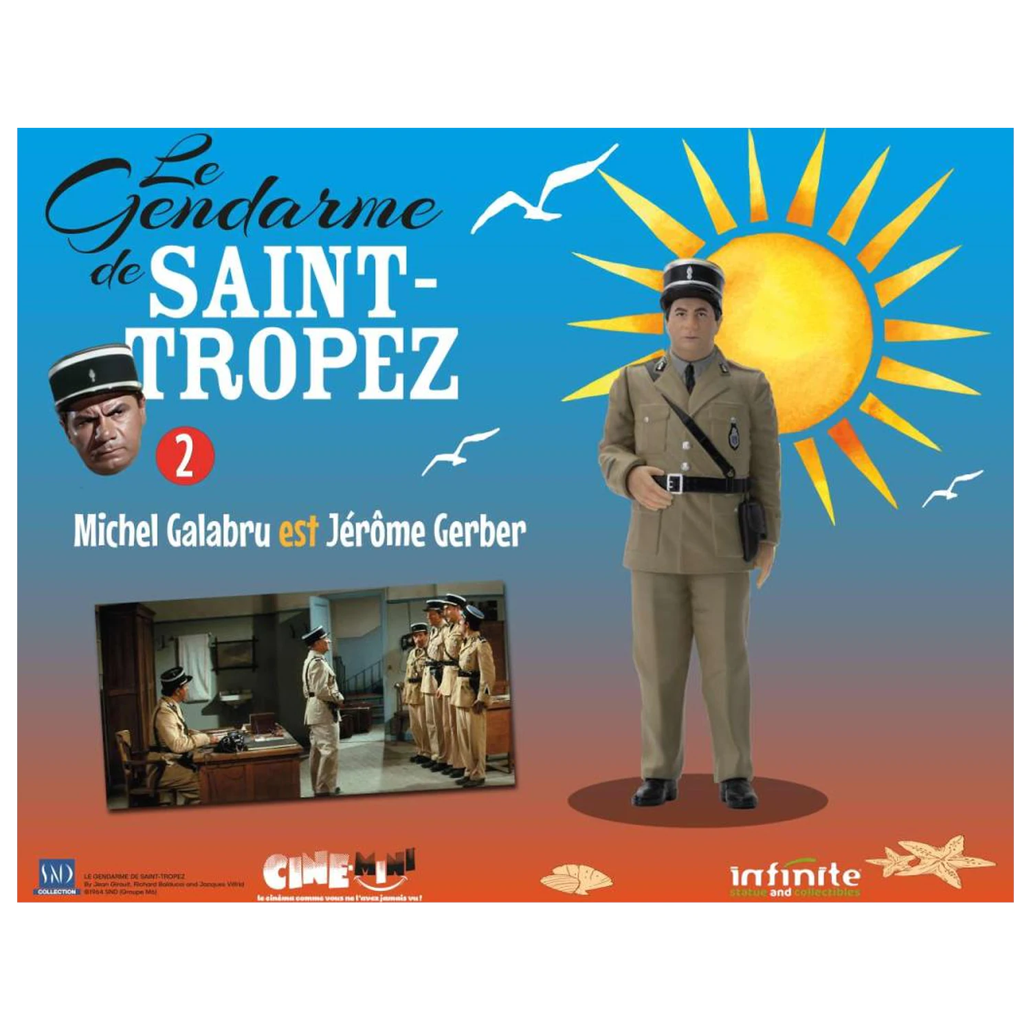 The Troops of St. Tropez Jérôme Gerber Figurina 10cm poza produsului