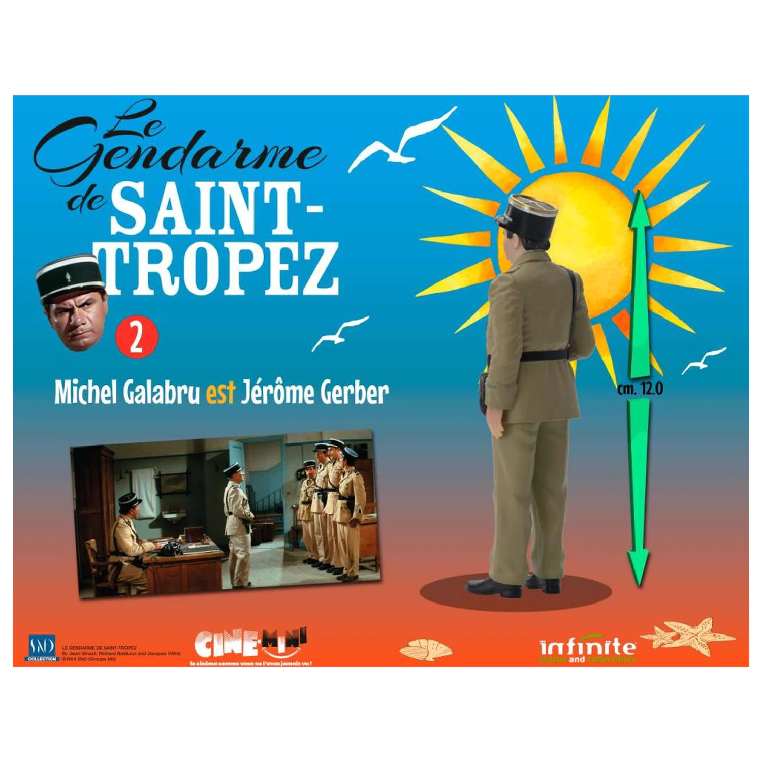The Troops of St. Tropez Jérôme Gerber Figurina 10cm poza produsului