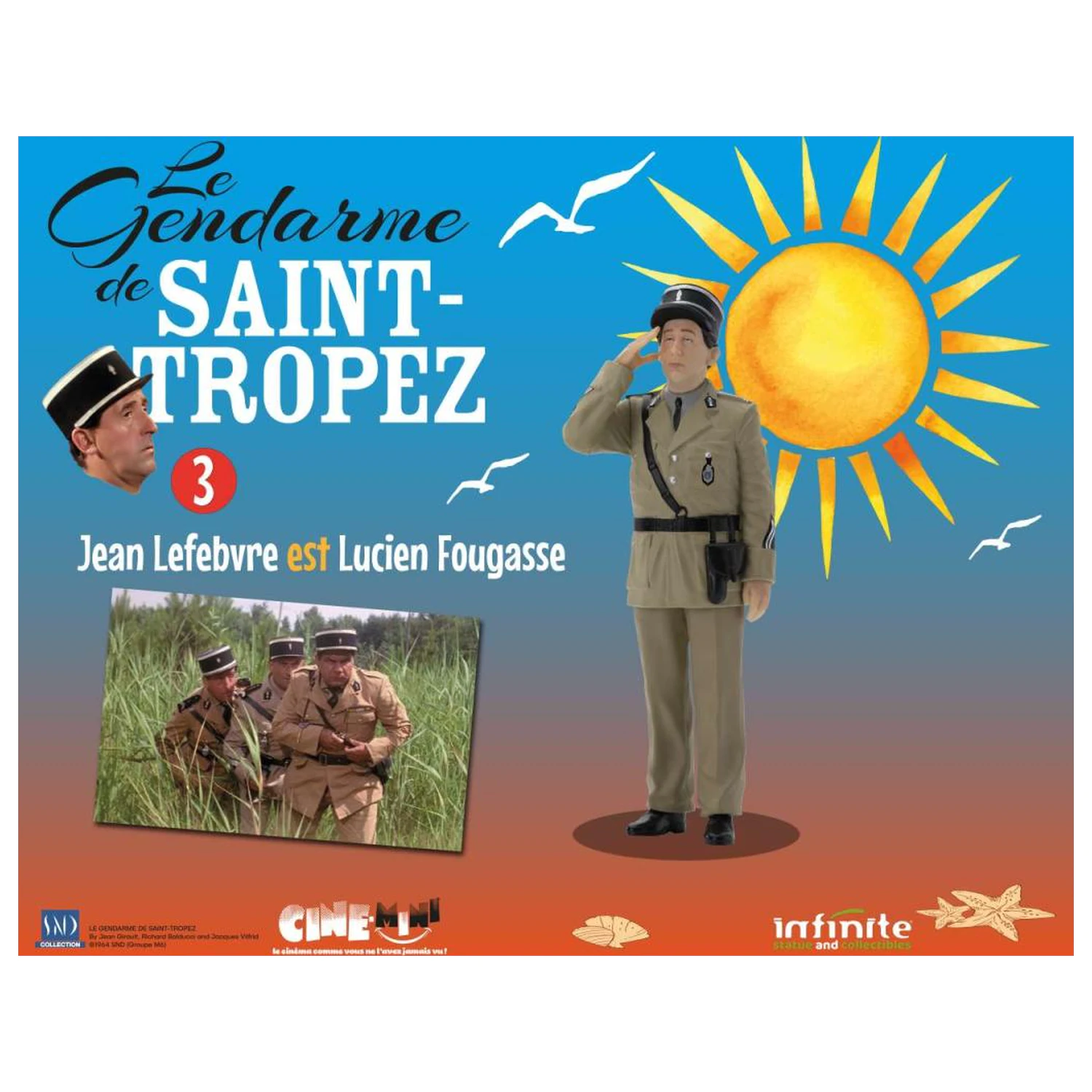 The Troops of St. Tropez Lucien Fougasse Figurina 10cm poza produsului