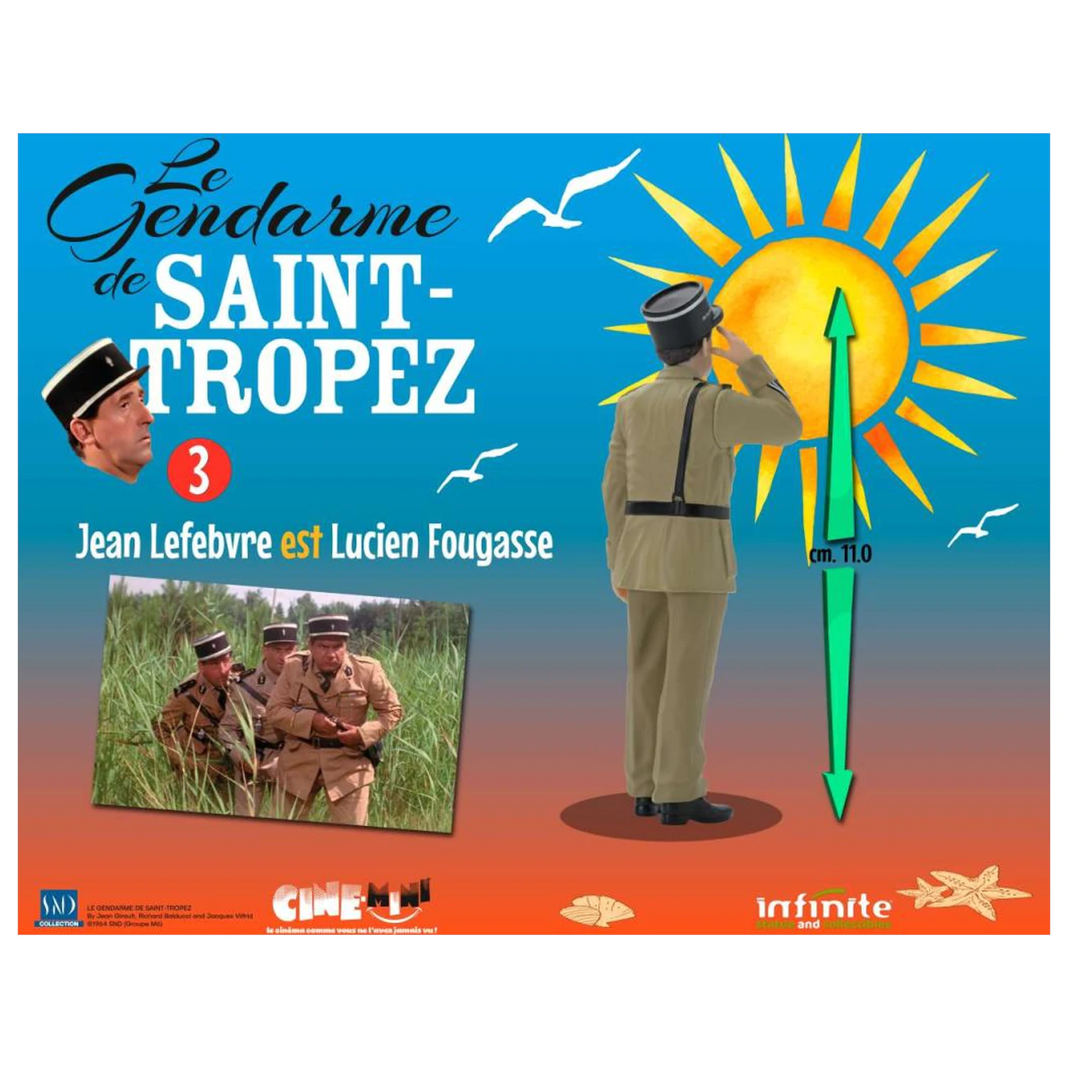 The Troops of St. Tropez Lucien Fougasse Figurina 10cm poza produsului