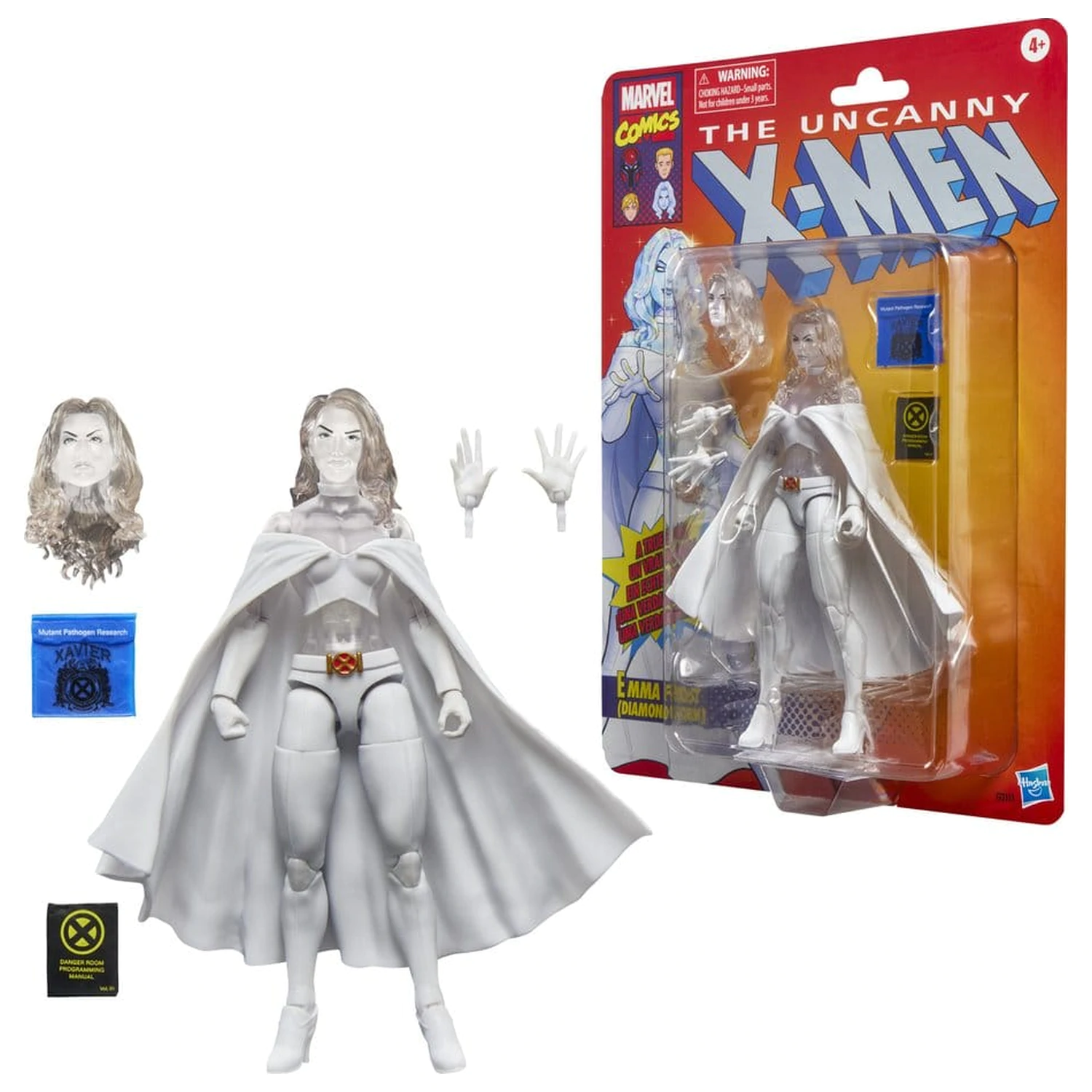 The Uncanny X-Men Marvel Legends Figurina de actiune Emma Frost (Diamond Form) 15 cm poza produsului