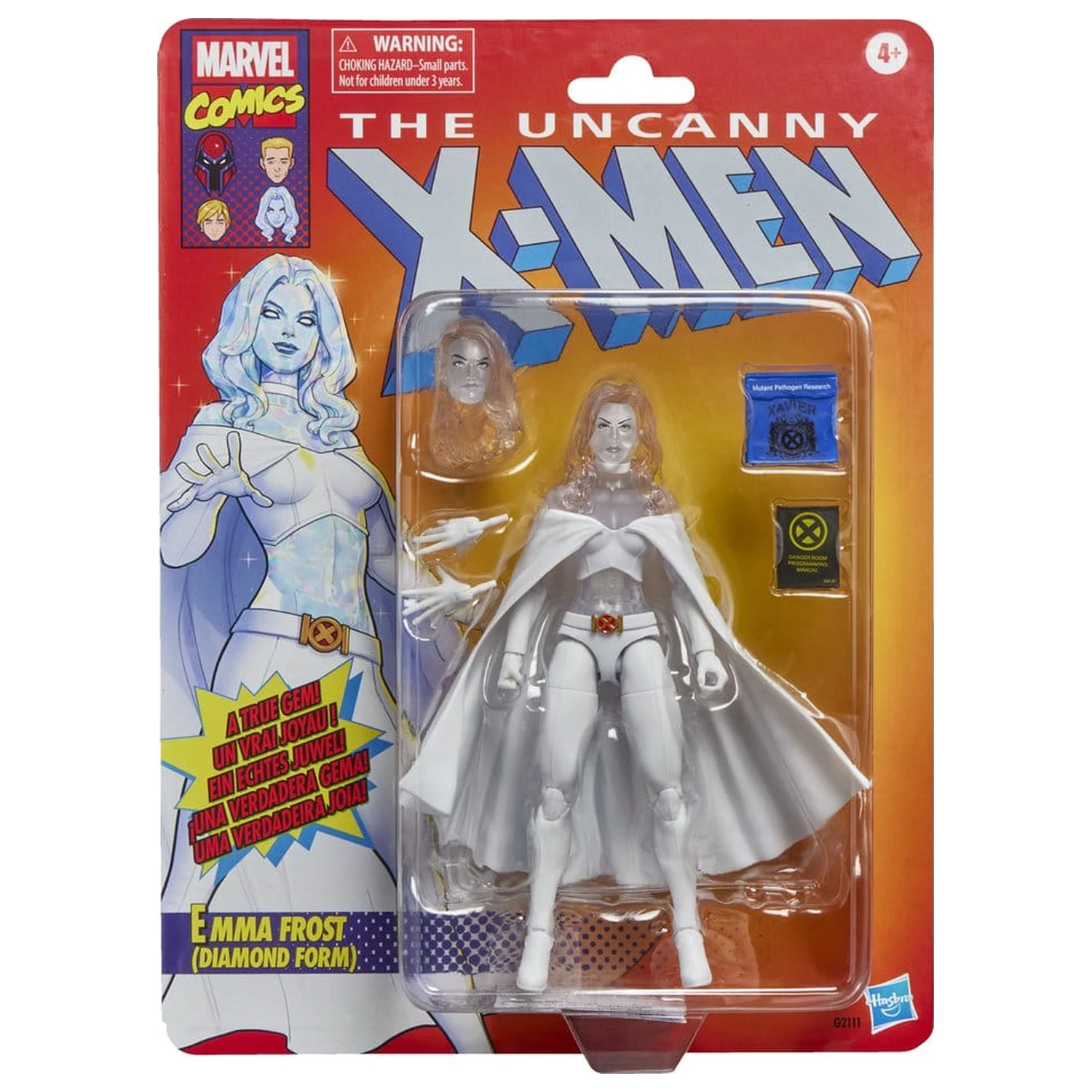 The Uncanny X-Men Marvel Legends Figurina de actiune Emma Frost (Diamond Form) 15 cm poza produsului