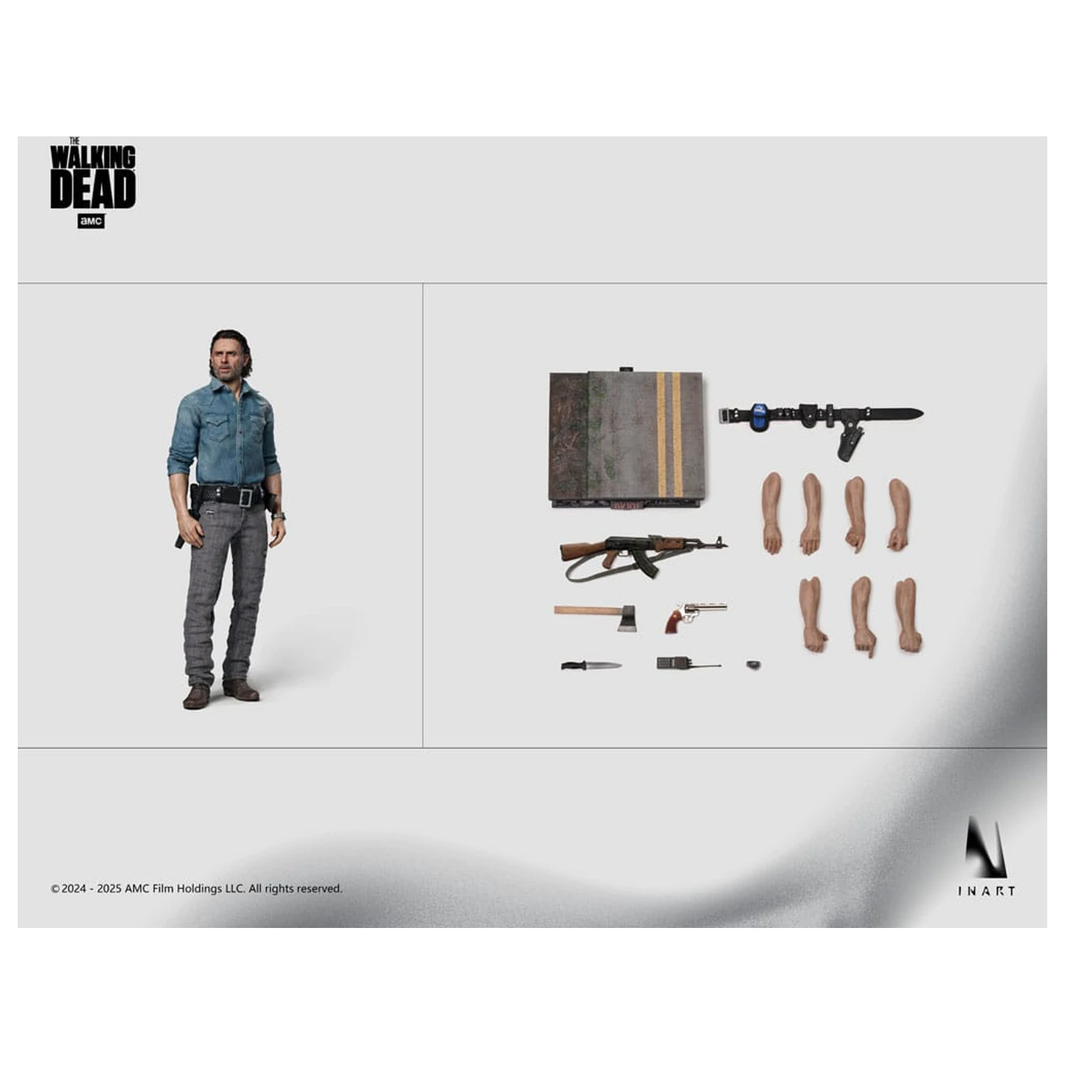 The Walking Dead figurina de actiune 1/6 Rick Grimes 35 cm poza produsului