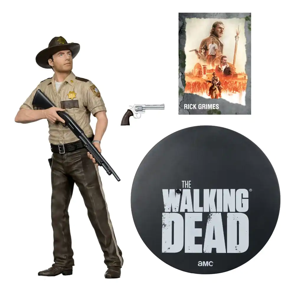 The Walking Dead Statuie PVC 1/8 Rick Grimes 25 cm poza produsului