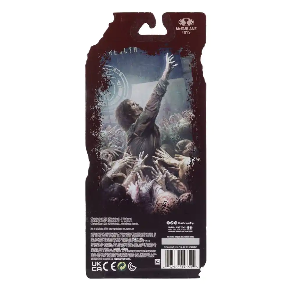The Walking Dead Figurina de actiune Gas Mask Zombie (Sezon 4) 13 cm poza produsului