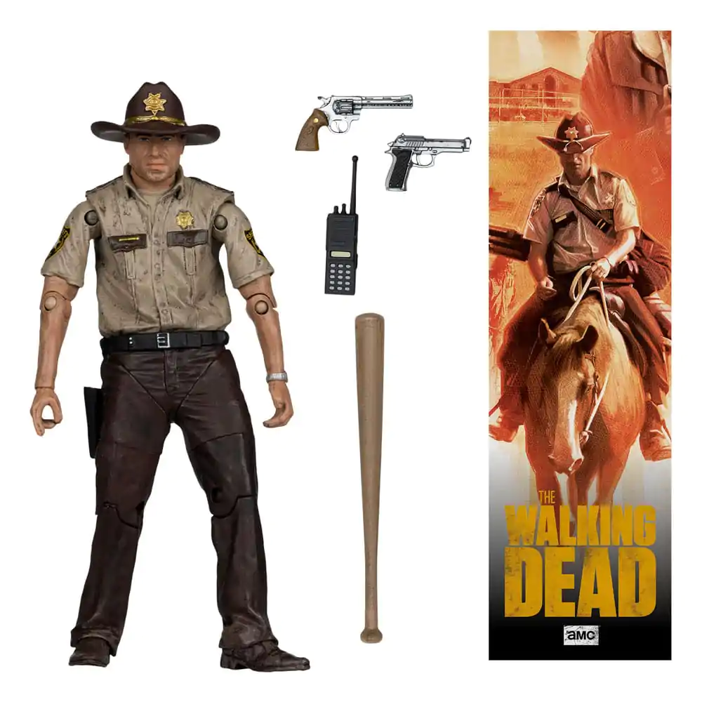 The Walking Dead Figurina de actiune Rick Grimes (Sezonul 1) 15 cm poza produsului