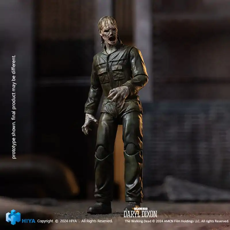 The Walking Dead Exquisite Mini Figurina de acțiune 1/18 Daryl Dixon Dark Eyes Walker 11 cm poza produsului