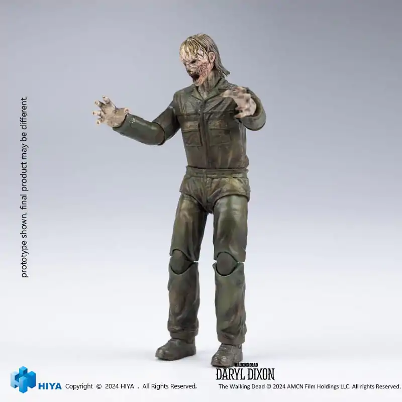 The Walking Dead Exquisite Mini Figurina de acțiune 1/18 Daryl Dixon Dark Eyes Walker 11 cm poza produsului