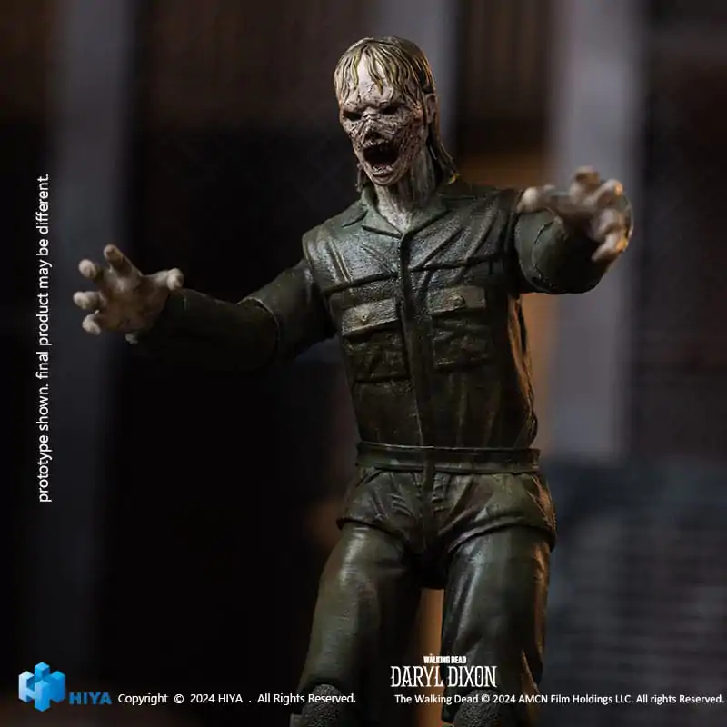 The Walking Dead Exquisite Mini Figurina de acțiune 1/18 Daryl Dixon Dark Eyes Walker 11 cm poza produsului