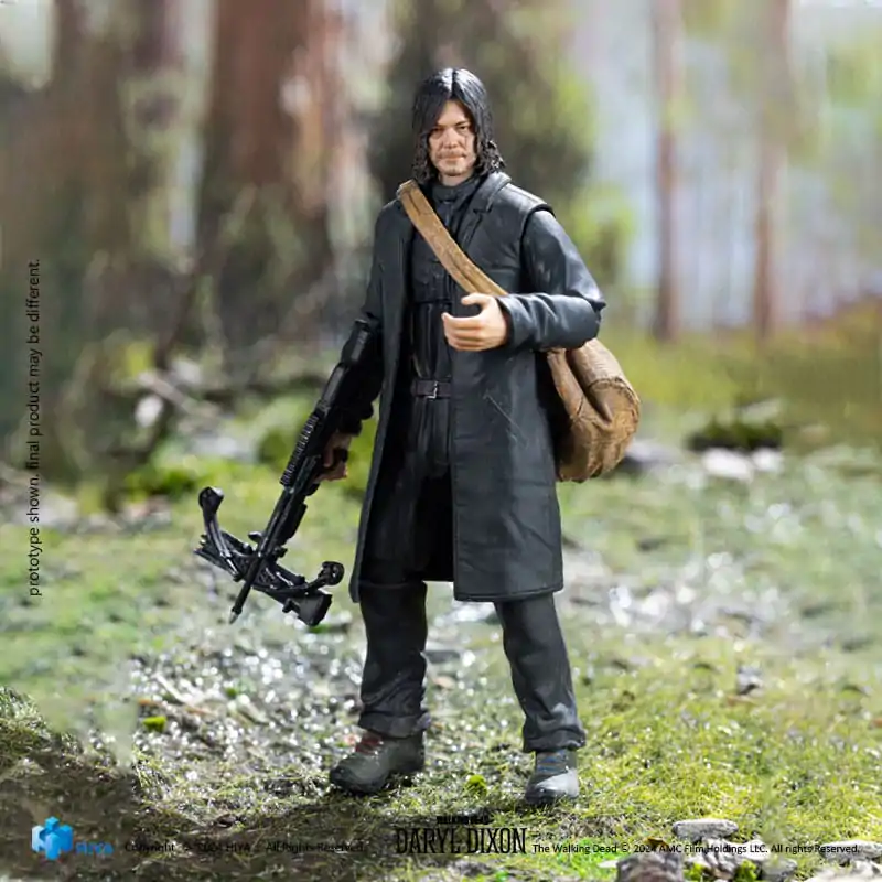 The Walking Dead Exquisite Mini Figurina de Acțiune 1/18 Daryl 11 cm poza produsului