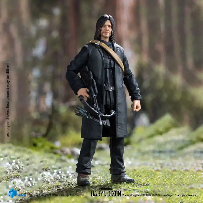 The Walking Dead Exquisite Mini Figurina de Acțiune 1/18 Daryl 11 cm poza produsului