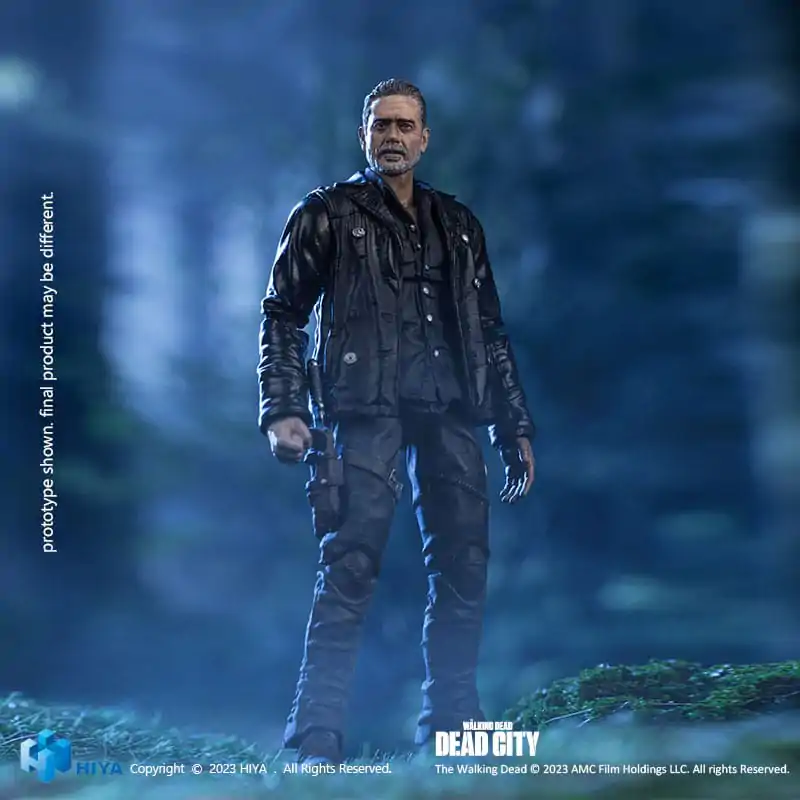 The Walking Dead Exquisite Mini Figurina Acțiune 1/18 Dead City Negan 11 cm poza produsului