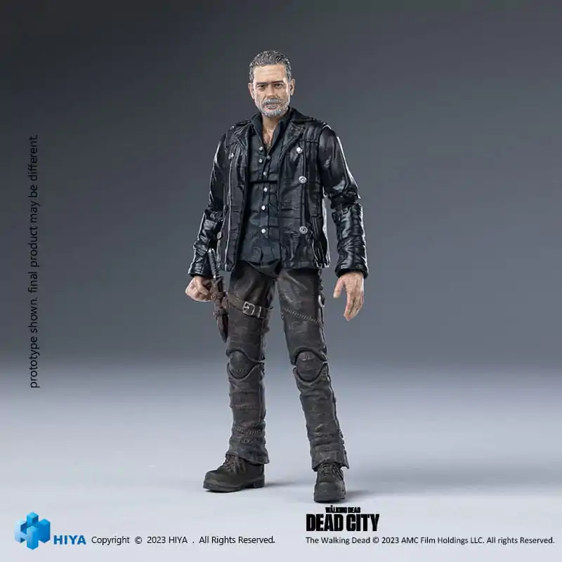 The Walking Dead Exquisite Mini Figurina Acțiune 1/18 Dead City Negan 11 cm poza produsului