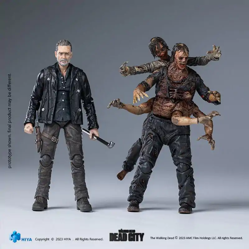 The Walking Dead Exquisite Mini Figurina de acțiune 1/18 Dead City Walker King 11 cm poza produsului