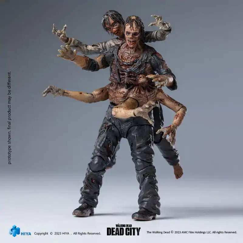 The Walking Dead Exquisite Mini Figurina de acțiune 1/18 Dead City Walker King 11 cm poza produsului