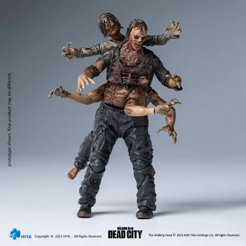 The Walking Dead Exquisite Mini Figurina de acțiune 1/18 Dead City Walker King 11 cm poza produsului