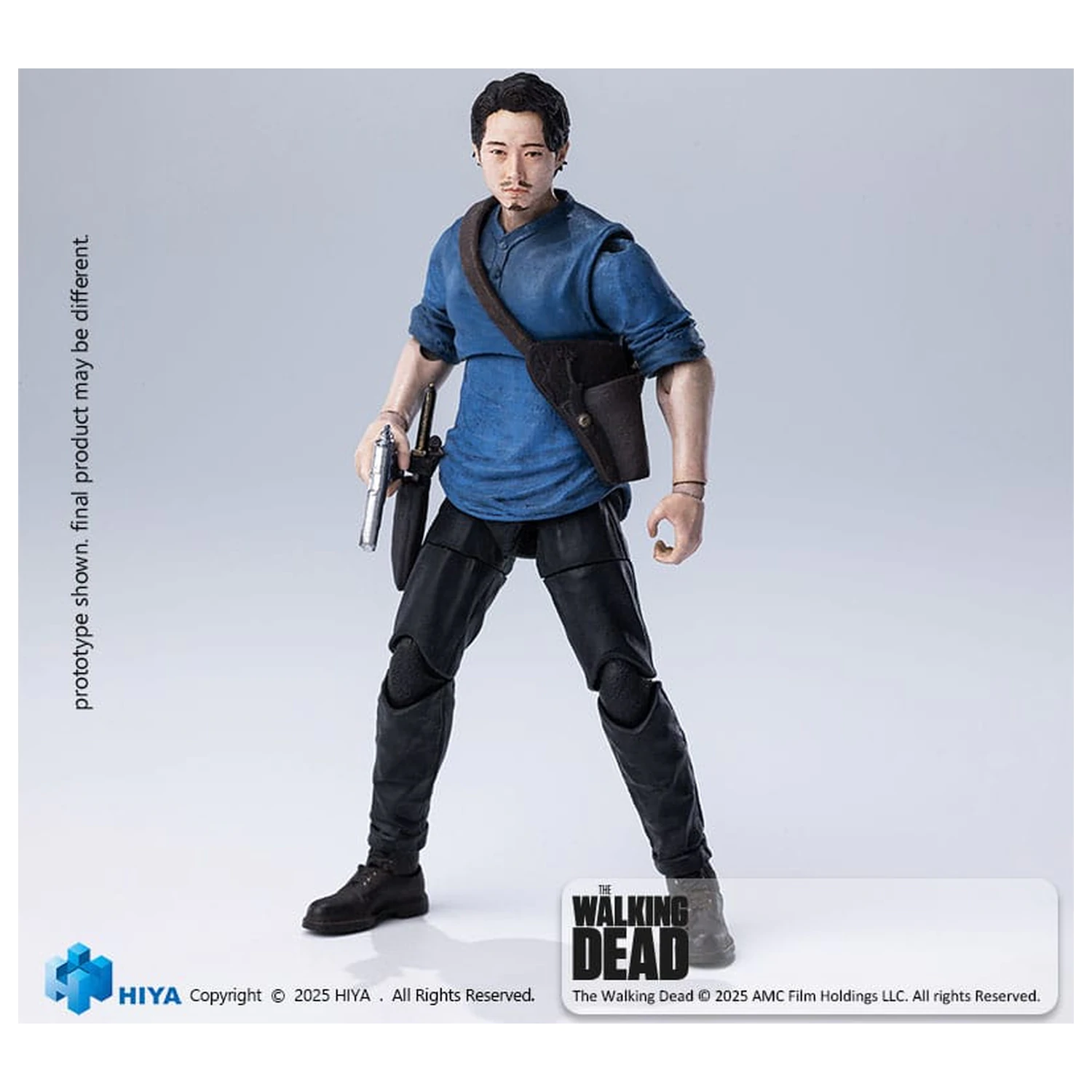 The Walking Dead Exquisite Mini Series figurina de acțiune 1/18 Glenn 11 cm poza produsului