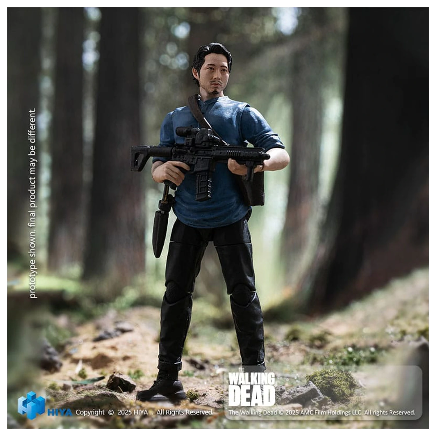 The Walking Dead Exquisite Mini Series figurina de acțiune 1/18 Glenn 11 cm poza produsului
